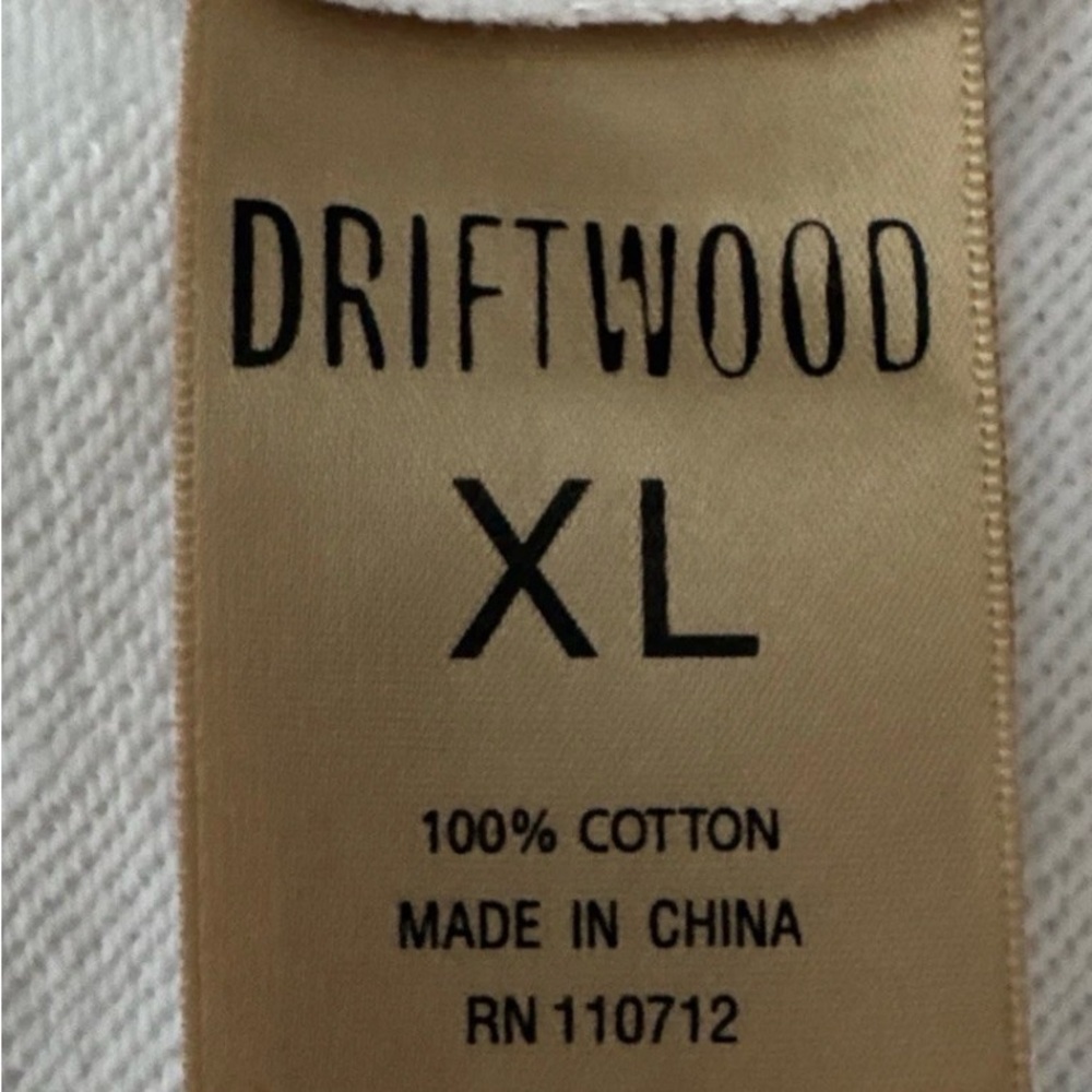DRIFTWOOD Women's Teddy Hoodie Size XL Full Zip Embroidered GORGEOUS EUC 46x23” - Picture 6 of 6